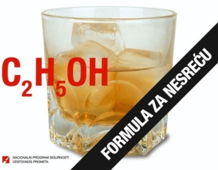 Vozač s 1,41 promilom alkohola sletio s ceste i prevrnuo se na krov
