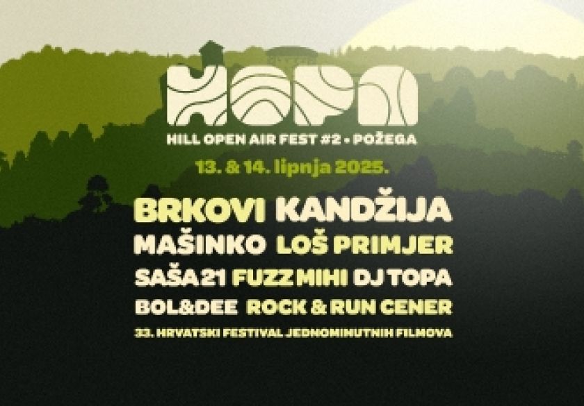 Ovog vikenda od 13. lipnja očekuje vas rockanje na Požeškoj gori!