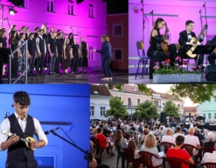 Koncert ispred Katedrale oduševio Požežane dvosatnim glazbenim programom