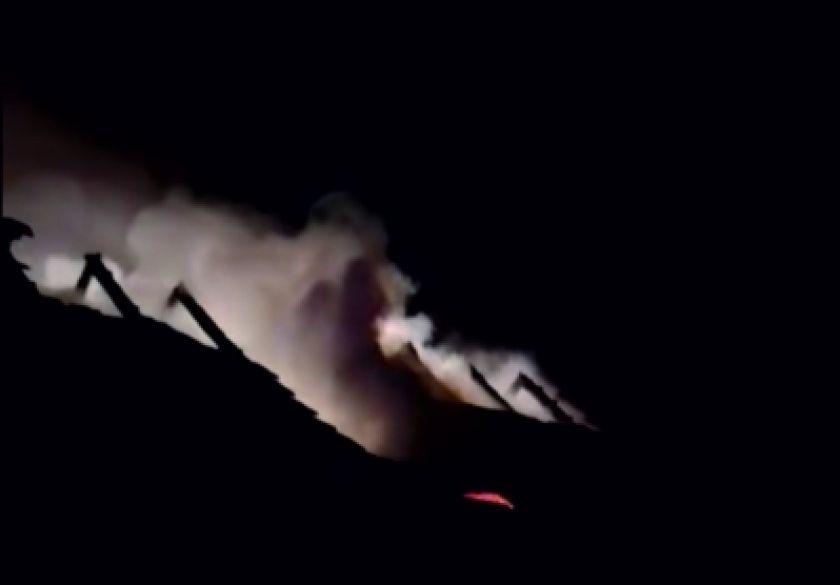 Došlo je do požara na krovištu staje u Podgorju i neobrađenoj površini u Kaptolu