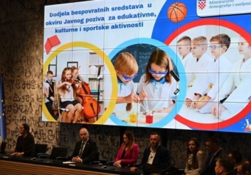 Za programe sportskih aktivnosti predškolske i školske djece u Požeško-slavonskoj županiji odobreno 100 tisuća eura