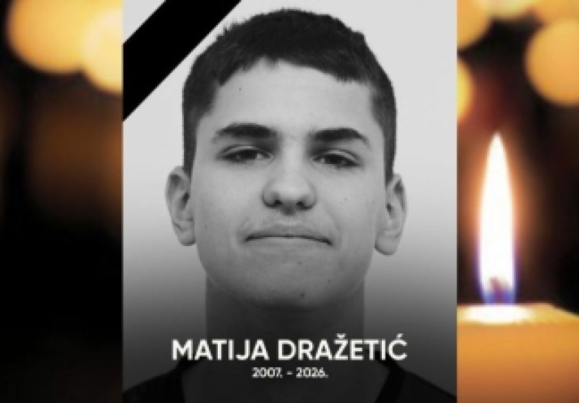 Nogometni klub Kutjevo uputio posljednji pozdrav Matiji Dražetiću