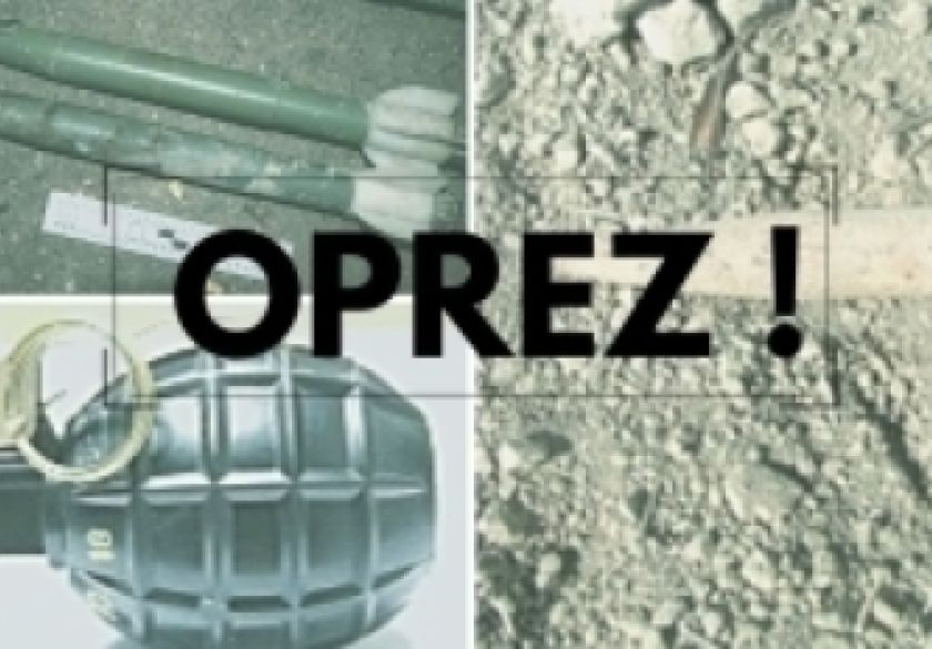 Anonimni Požežanin dragovoljno predao ručnu bombu i upaljač ručne bombe