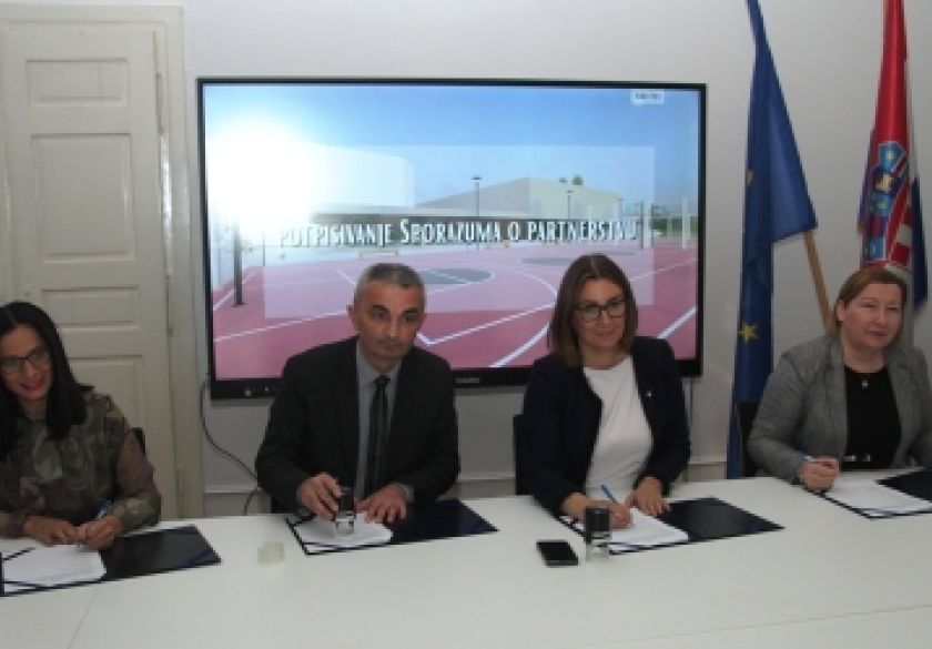 Potpisan Sporazum o partnerstvu na Projektu izgradnje trodijelne školske sportske dvorane uz OŠ Julija Kempfa i Gimnazije Požega
