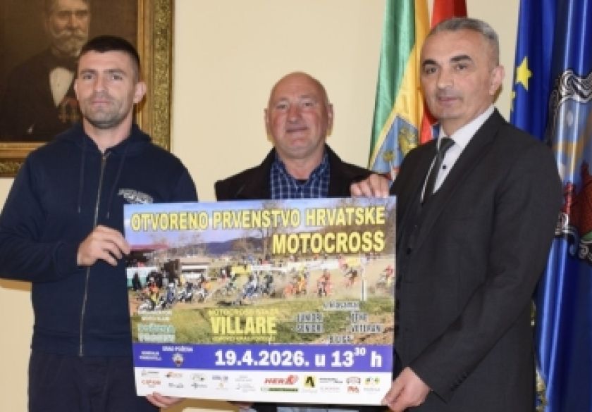 Najavljen prvenstvo RH u motocrossu na Villarama - očekuje se više od 150 vozača motora u nedjelju19. travnja u Požegi