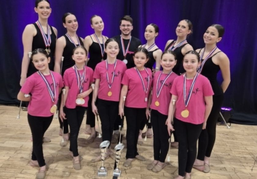 Twirling klub Požega ponovno u vrhu hrvatskog twirlinga