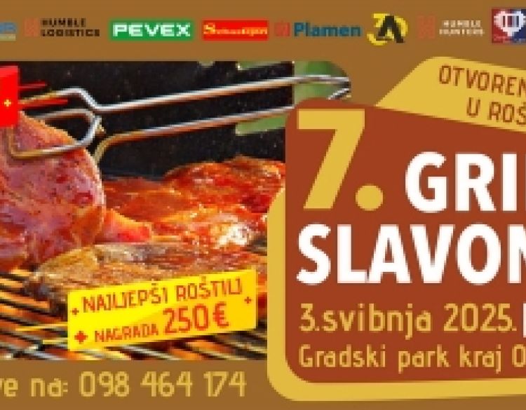 Pristižu prijave za 7. „Grill Slavonica“ u požeškom Parku kraj Orljave - fond nagrada za najbolje ekipe 1.000 eura