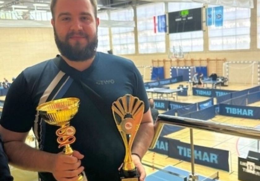 Stolnoteniski klub Požega postao i prvak 2. HSTL - Slavonija zapad a Bruno Petek najbolji igrač