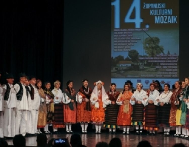 Održano 14. izdanje Kulturnog mozaika Požeško-slavonske županije sa 16 KUD-ova i Udruga u kulturi