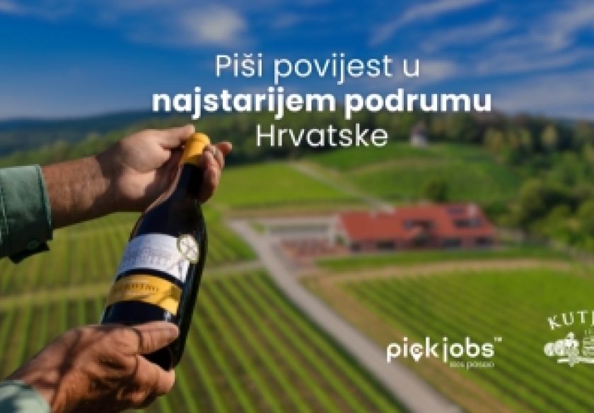 Vinarija Kutjevo zapošljava degustatore vina - 6 strastvenih ljubitelja vina na jedan vikend u procesu kreiranja nadolazeće Graševine