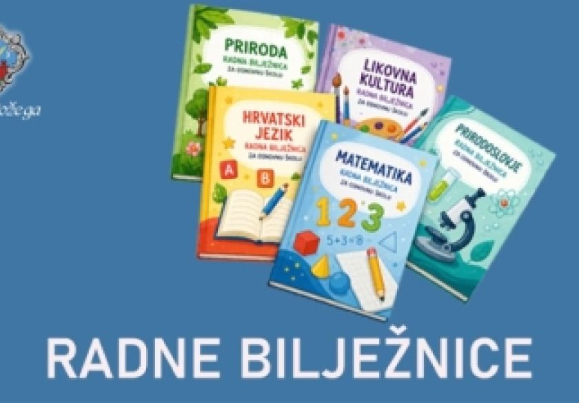 Grad Požega osigurao radne bilježnice za sve osnovnoškolce i u školskoj godini 2026./2027.