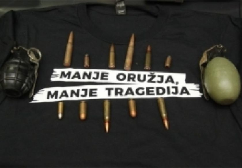 Anonimna i dragovoljna predaja dvije ručne bombe i 75 komada streljiva na području Kutjeva