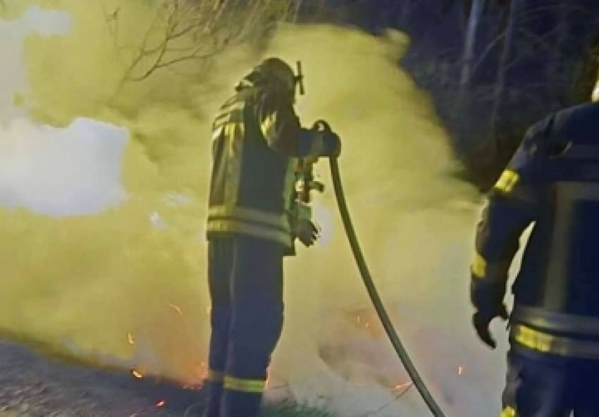 Dogodila su se dva požara na otvorenom prostoru kraj Podgorja i u Pleternici