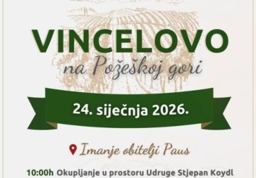 TZ grada Požega obavještava građane o posebnoj regulaciji prometa za subotu 24. siječnja i priredbu 
