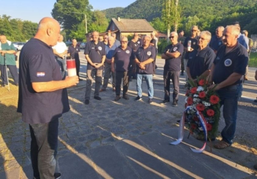 Prisjećanje na prvi oružani sukob i napad na ophodnju hrvatske policije u Kamenskoj