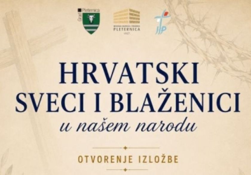 Izložba „Hrvatski sveci i blaženici u našem narodu“ u Pleternici