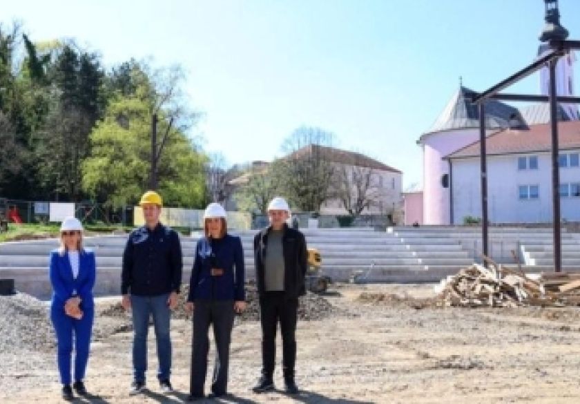 Radovi na amfiteatru dobro napreduju - Požega u lipnju dobiva novi prostor za manifestacije