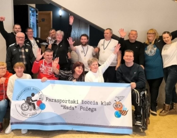 Parasportski boccia klub Požega sa Državnog natjecanja u Poreču donio zlato u ekipnoj kategoriji