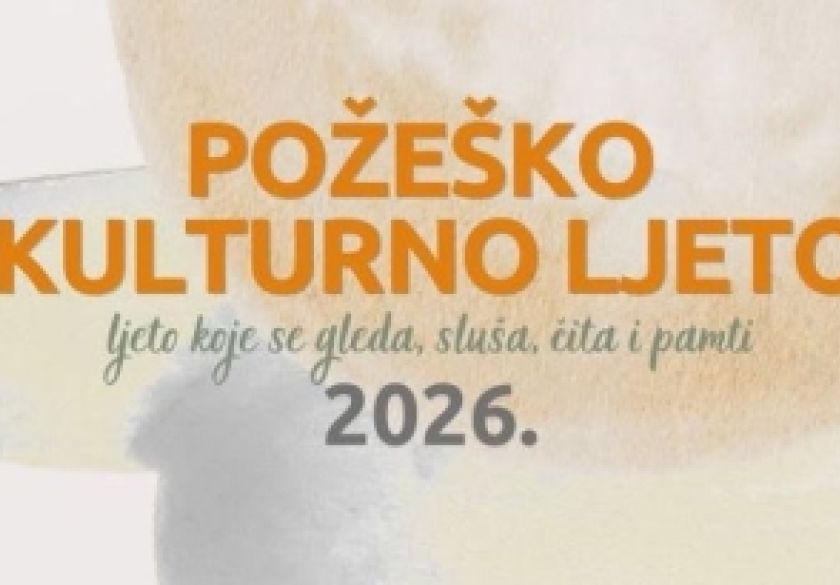 Požeško kulturno ljeto 2026. donosi program za sve generacije