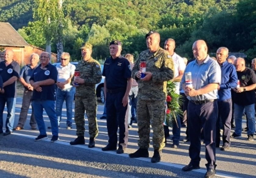 Položeni vijenci prigodom obilježavanja 34. obljetnice prvog sukoba hrvatske policije s agresorom na području Požeštine