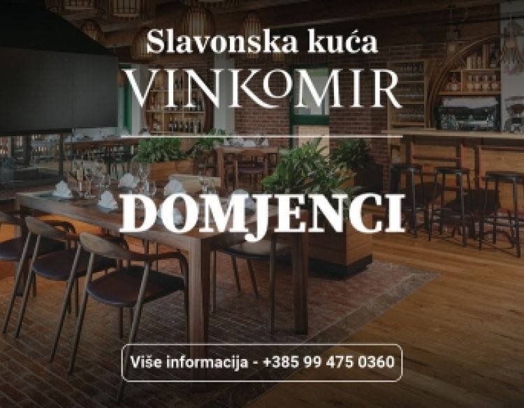 Blagdanski domjenci u Slavonskoj kući Vinkomir