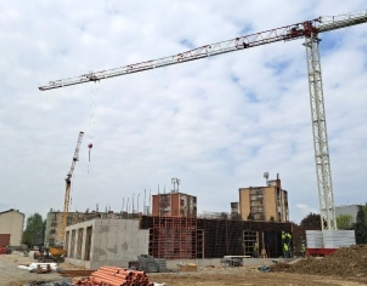 Radovi na izgradnji nove, najveće u Požegi, osnovne škole u požeškom Babinom viru odvijaju se prema planu