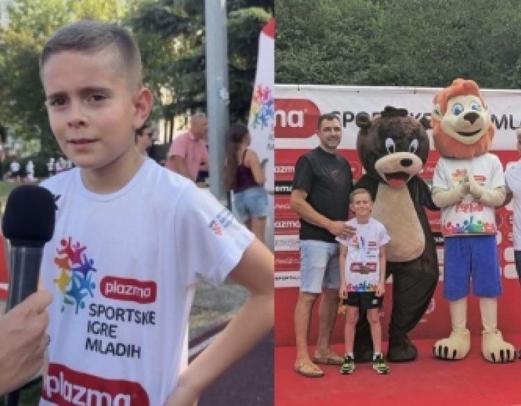 Juro Marković iz Kutjeva državni prvak u atletici 30. sezone Plazma Sportskih igara mladih