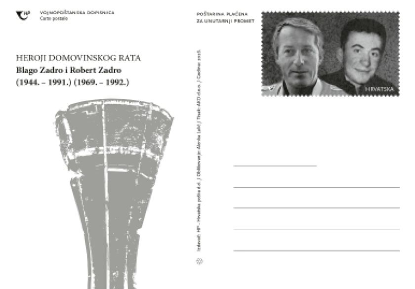 Heroji Domovinskog rata na dopisnicama Hrvatske pošte - Novim ročnicima dopisnice s likovima junaka hrvatske samostalnosti