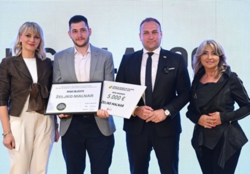 Željko Malnar, proizvođač mlijeka i sira, najbolji je hrvatski mladi poljoprivrednik u 2026. godini