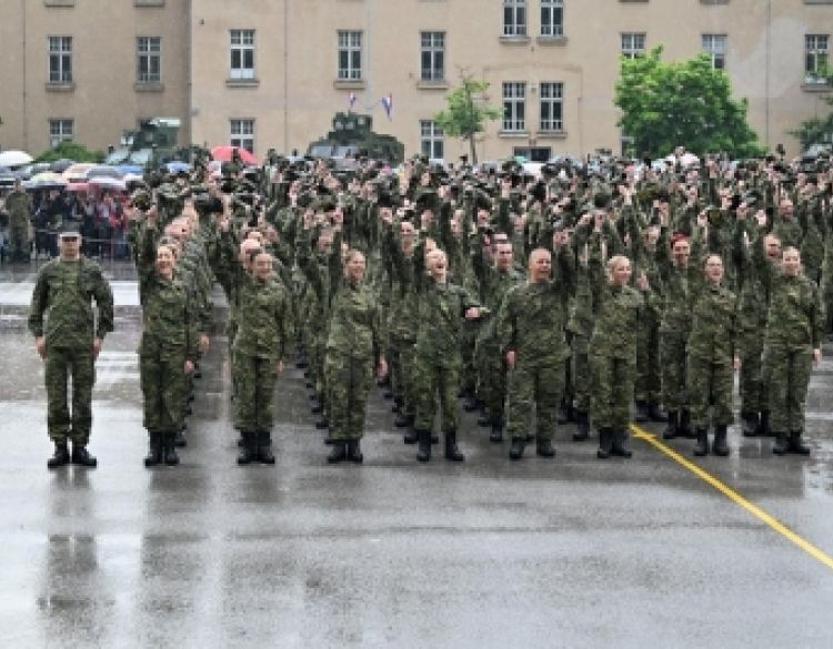 Domovini prisegnuli ročnici drugog naraštaja temeljnog vojnog osposobljavanja