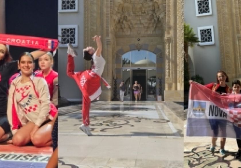 Plesni studio Marine Mihelčić sudjelovao na međunarodnom plesnom natjecanju: Maša, Lora i Vita iz Dubaija dolaze s medaljama!