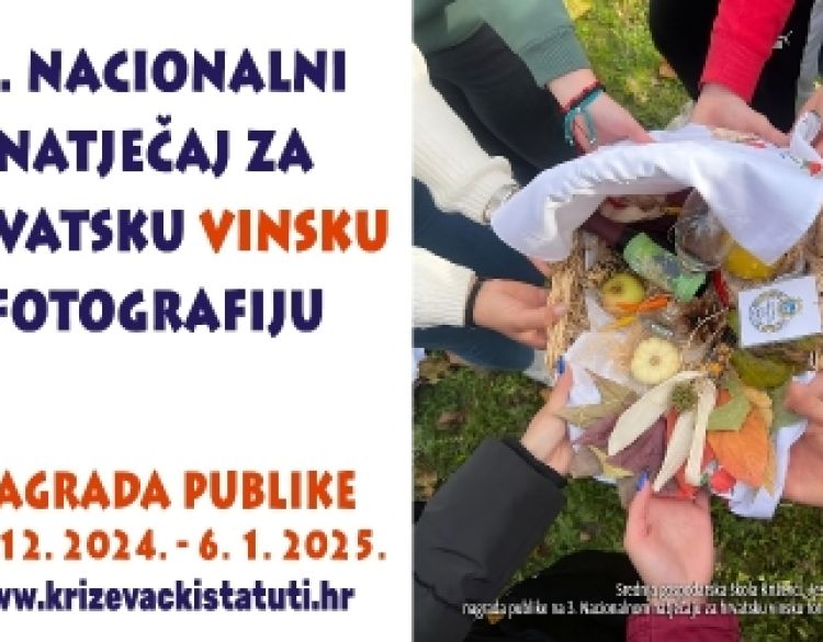 Izbor nagrade publike 4. Nacionalnog natječaja za hrvatsku vinsku fotografiju