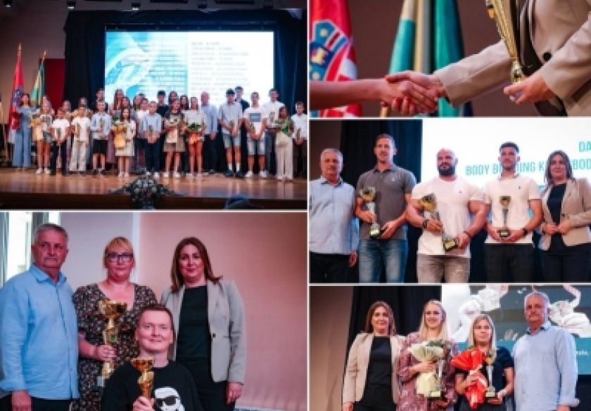 Dodijeljene nagrade najuspješnijim sportašicama, sportašima i sportskim udrugama s područja Požeško-slavonske županije