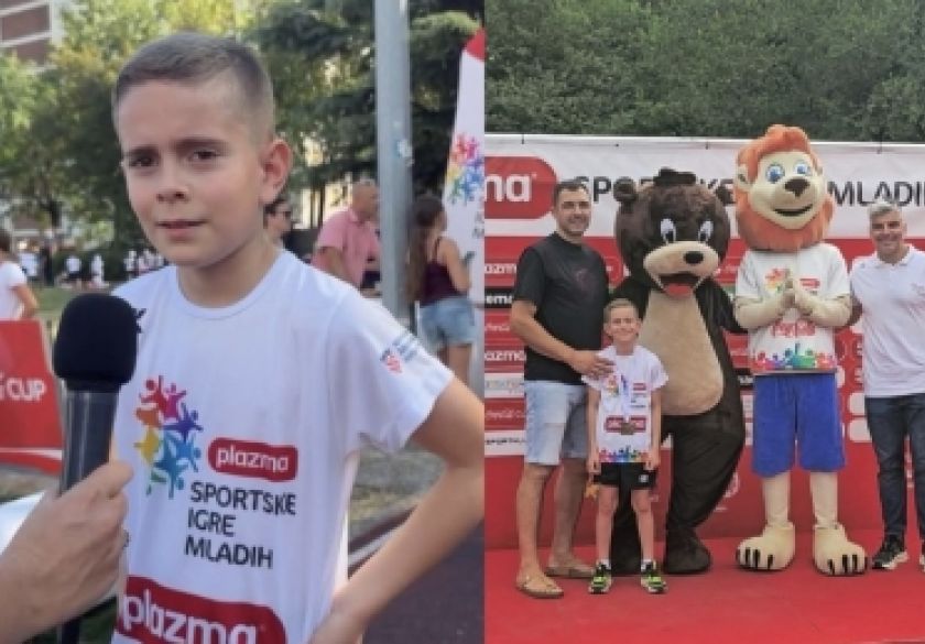 Juro Marković iz Kutjeva državni prvak u atletici 30. sezone Plazma Sportskih igara mladih