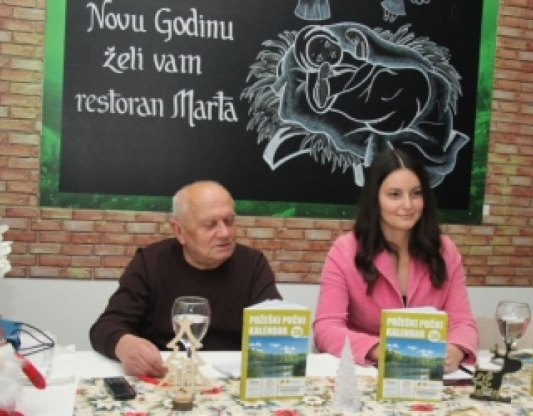 Održana promocija 34. Požeškog pučkog kalendara za 2026. godinu autora i izdavača Jelenka Topića