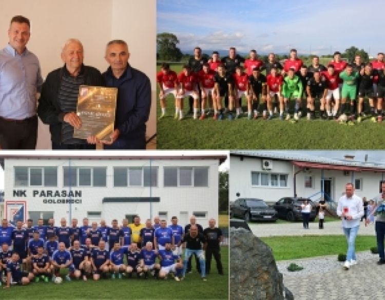 Nogometni klub Parasan Golobrdci obilježio 70 godina postojanja i povratak u viši rang