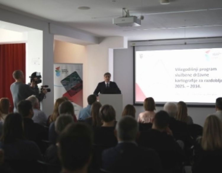 Godišnji program službene državne kartografije za 2026. godinu - Službene državne karte moraju zadovoljiti najviše standarde