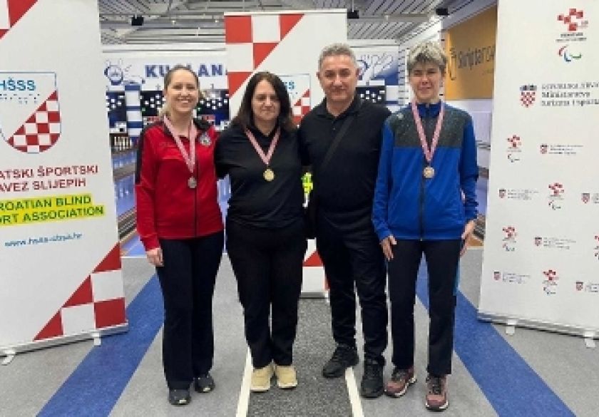 34. Pojedinačno državno prvenstvo Hrvatske - Željka Peška državna prvakinja u kuglanju za slijepe iz požeške Udruge