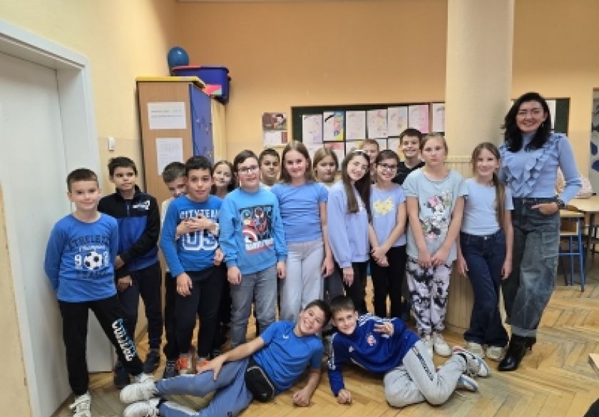 Obilježen Plavi dan u 4.c razredu OŠ Julija Kempfa