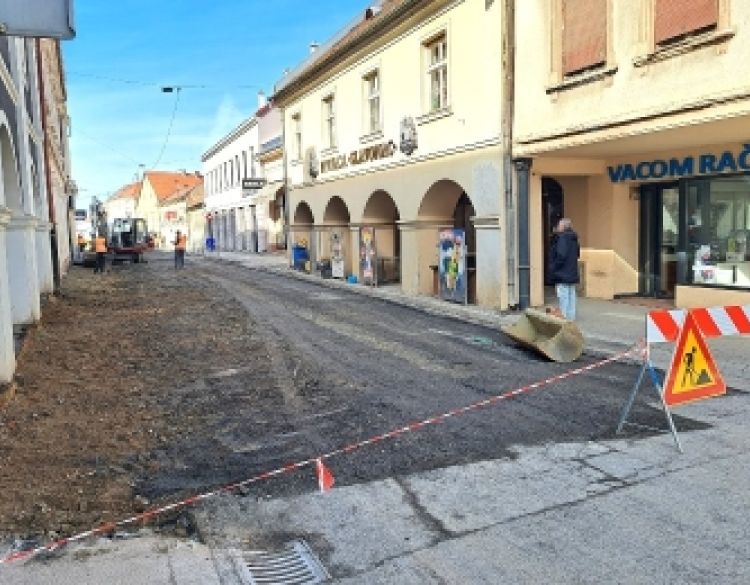 Intenzivirano uređenje križanja sa kružnim tokom Sokolove i Ulice Matice hrvatske u Požegi
