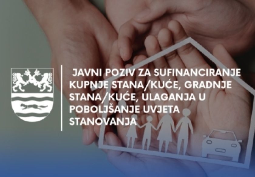 Javni poziv za stambene potpore mladim obiteljima u Požeško-slavonskoj županiji - potpore do četiri tisuće eura