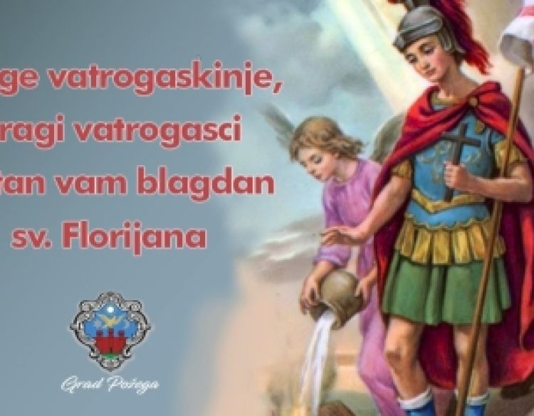 Uz blagdan svetog Florijana zahvala i čestitka gradonačelnika Miličevića svim požeškim vatrogascima
