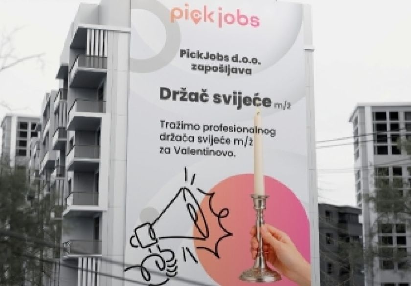 Neobičan oglas za posao -  Traži se osoba koja će držati svijeću parovima za Valentinovo