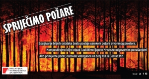 Vatrogasci upozoravaju - Oprez pri spaljivanju biljnog otpada