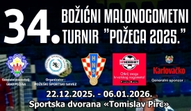 Počele prijave ekipa za nastup na 34. Božićnom malonogometnom turniru &quot;Požega 2025.&quot;