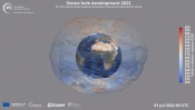 Trodimenzionalni podaci pokazuju evoluciju antarktičke ozonske rupe 2022.