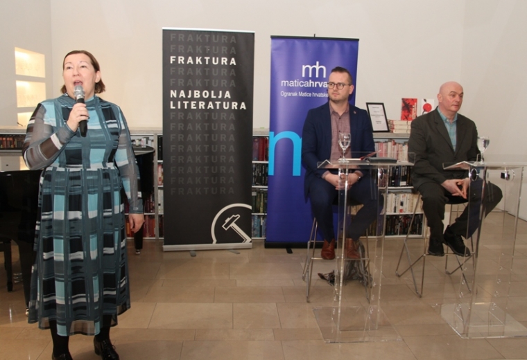 Promocija knjige "Kamikaze" Romana Pavića u organizaciji požeškog ogranka Matice Hrvatske