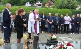 Obilježena 34. godišnjica od smrti Antuna Božića, prvog predsjednika HDZ-a grada Požege uz grob na groblju sv. Ilije u Požegi