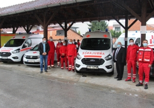 Dom zdravlja Požeško-slavonske županije nabavio tri nova vozila za palijativnu skrb i sanitetski prijevoz