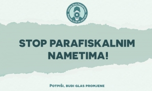 Cijeđenje poduzetnika, obrtnika i građana mora prestati!